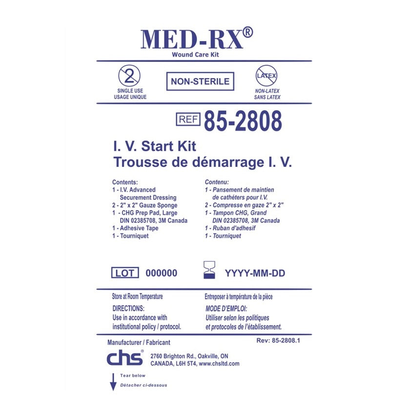 Med-Rx® IV Start Kit- 85-2808