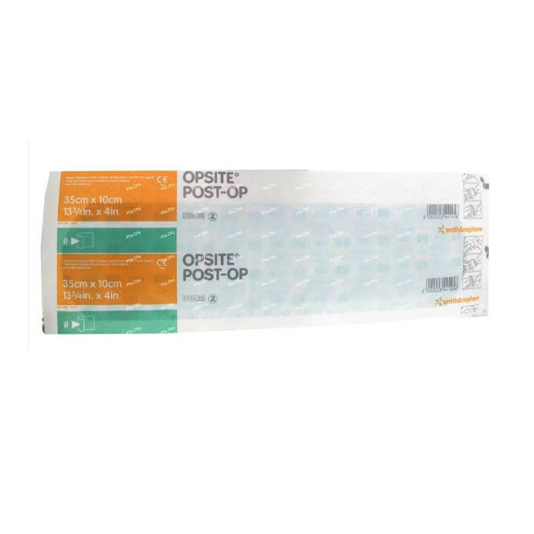 OPSITE™ Post-Op Transparent Waterproof Dressing, with Absorbent Pad