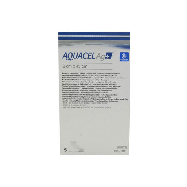AQUACEL® Ag+ Ribbon™ Wound Dressing