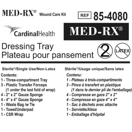Med-Rx® Dressing Tray- 85-4080