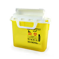 Sharps Collector, Horizontal Entry, Yellow