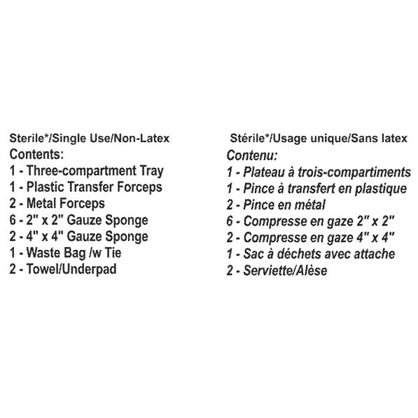 Med-Rx® Dressing Tray- 85-2002