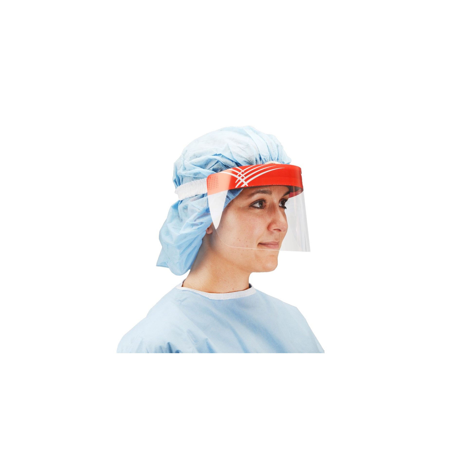 Face Shield, One-Piece, Foam Headband