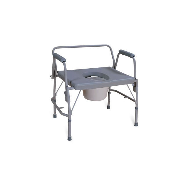 Bariatric Drop-Arm Commode