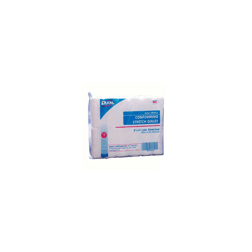 Conforming Stretch Gauze Bandage, 4.1yd, Non-Sterile