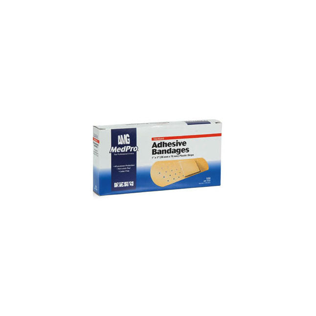 Bandage Strip, Adhesive, W0.75" x L3"