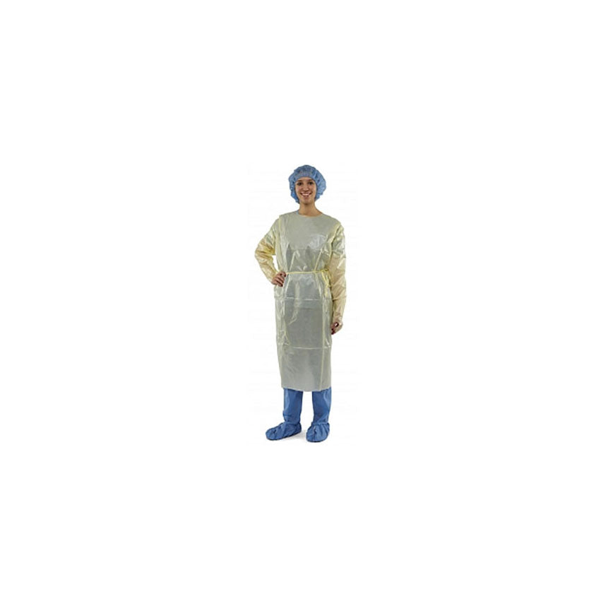 Isolation Gown, Full-Back, Poly-Coated