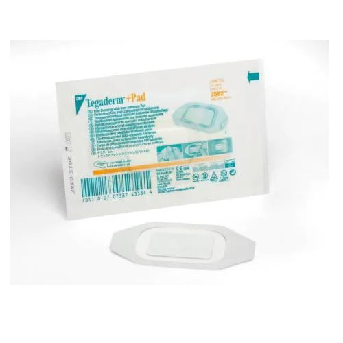 3M™ Tegaderm™ + Pad Film Dressing with Non-Adherent Pad