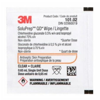 SoluPrep™ Quarter Dose Wipe